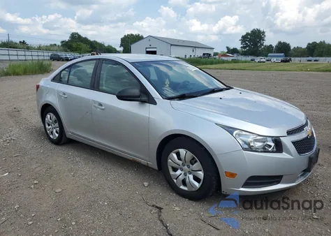 2013 Chevrolet Cruze Ls из США, поврежденный, VIN 1G1PA5SH8D7288853